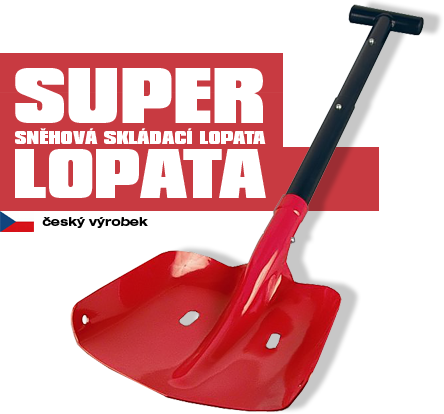 Sn�hov� skl�dac� lopata